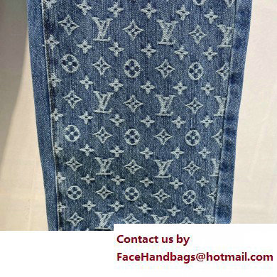 louis vuitton monogram denim jeans 2023