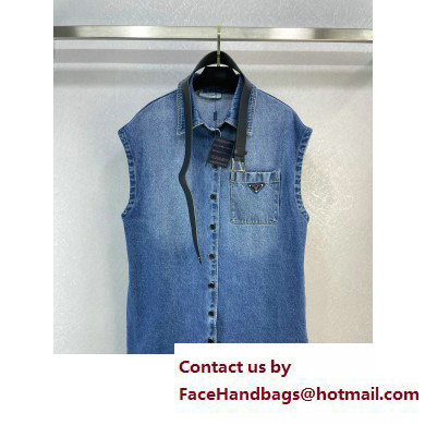 prada Denim shirt blue 2023