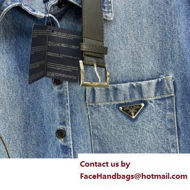 prada Denim shirt blue 2023