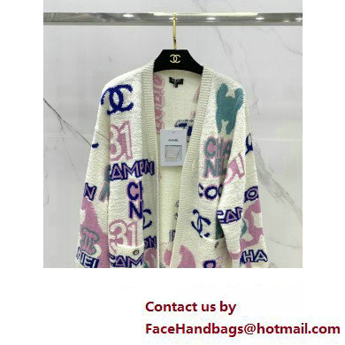 CHANEL COCO PRINTED CARDIGAN 2023