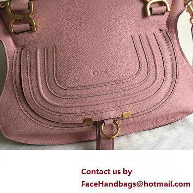 Chloe Marcie double carry bag Pink