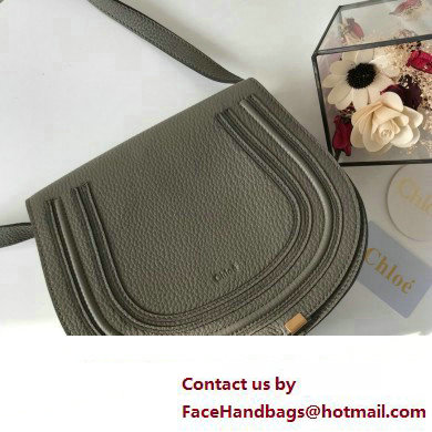 Chloe Marcie small/Medium saddle bag Gray