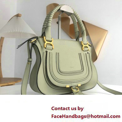 Chloe Marcie small double carry bag Light Green