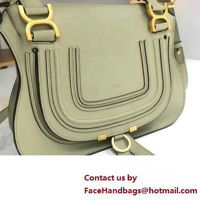 Chloe Marcie small double carry bag Light Green