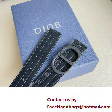 Dior Width 3.4cm CD Icon Reversible Belt 04 2023 - Click Image to Close