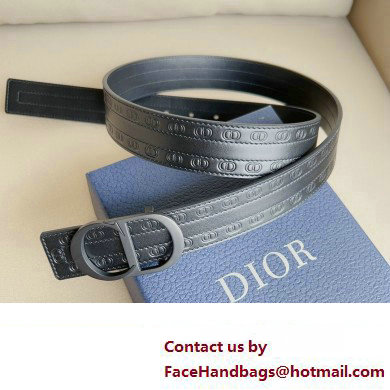 Dior Width 3.4cm CD Icon Reversible Belt 04 2023