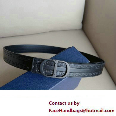 Dior Width 3.4cm CD Icon Reversible Belt 04 2023