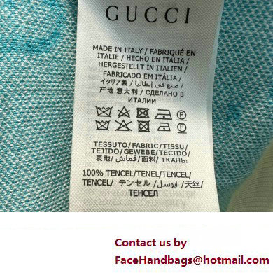 GUCCI GG knit cotton piquet polo 741962 2023