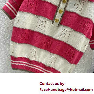 GUCCI Striped GG cotton sweater 739717 2023