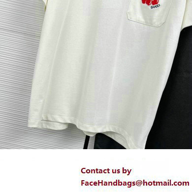 Gucci Cotton jersey T-shirt with embroidery 2023