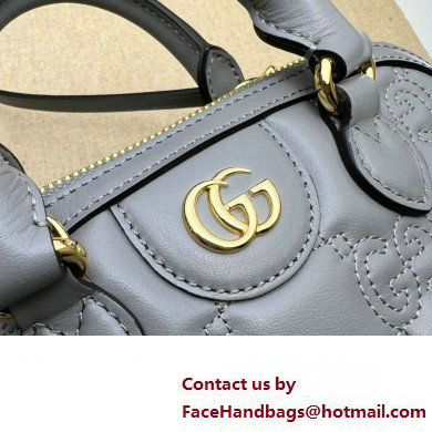 Gucci GG Matelasse handbag 727793 Gray 2023