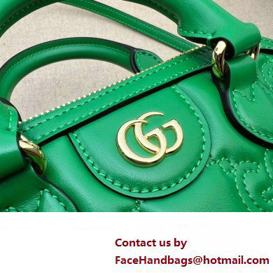 Gucci GG Matelasse handbag 727793 Green 2023