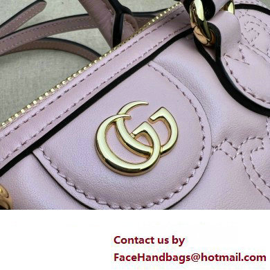 Gucci GG Matelasse handbag 727793 Pink 2023