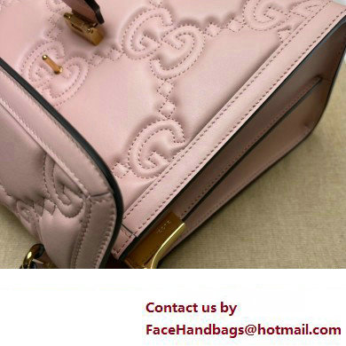 Gucci GG Matelasse handbag 736877 Pink 2023