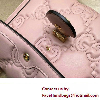 Gucci GG Matelasse handbag 736877 Pink 2023