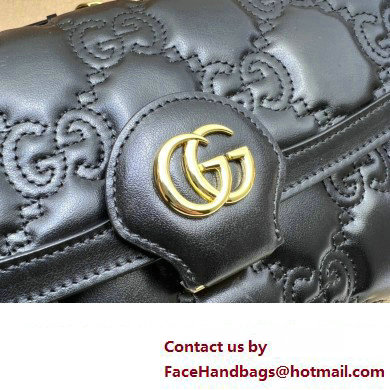 Gucci GG Matelasse small bag 724529 Black 2023