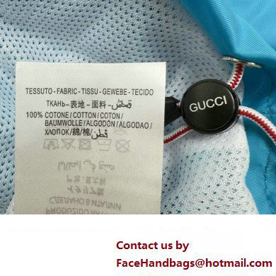 Gucci Silk nylon hooded jacket 740572 2023