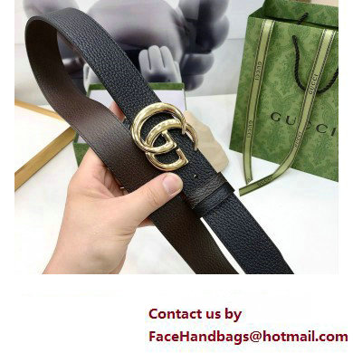 Gucci Width 3.7cm GG Marmont reversible belt 01 2023