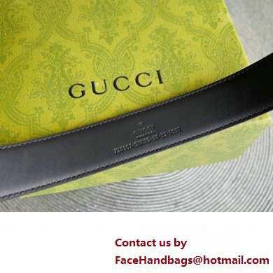 Gucci Width 3cm Caiman belt with crystal Horsebit 02 2023