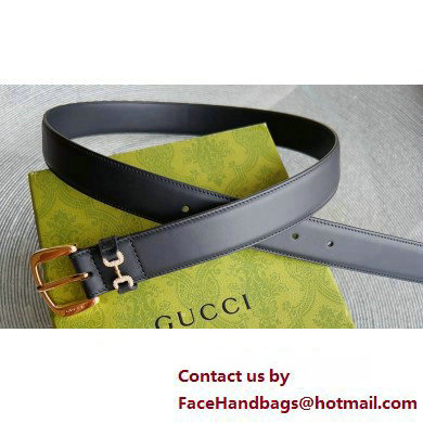 Gucci Width 3cm Caiman belt with crystal Horsebit 03 2023