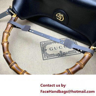 Gucci leather Diana large shoulder bag 746245 Black 2023