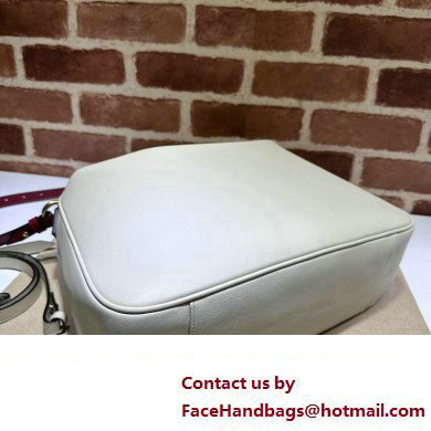 Gucci leather Diana large shoulder bag 746245 White 2023