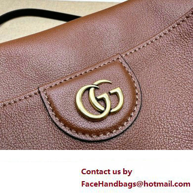 Gucci leather Diana medium shoulder bag 746124 Brown 2023