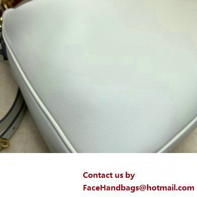 Gucci leather Diana medium shoulder bag 746124 White 2023