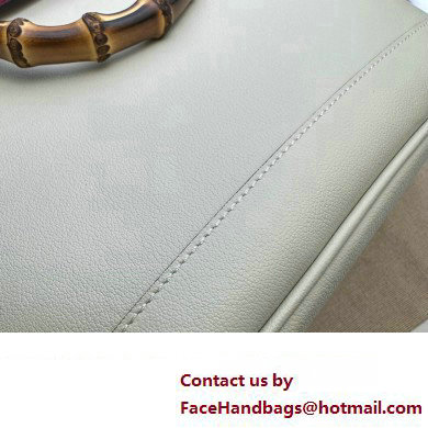 Gucci leather Diana medium tote bag 750394 White 2023