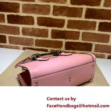 Gucci leather Diana small shoulder bag 735153 Pink 2023