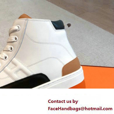 Hermes District High-top Women/Men Sneakers 01 2023