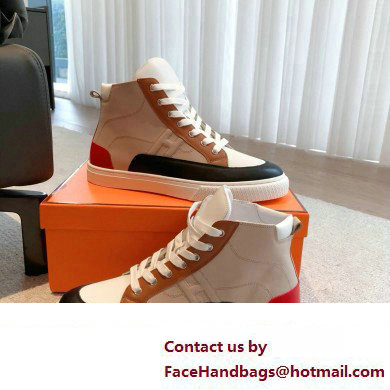 Hermes District High-top Women/Men Sneakers 03 2023