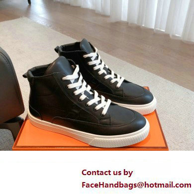 Hermes District High-top Women/Men Sneakers 05 2023