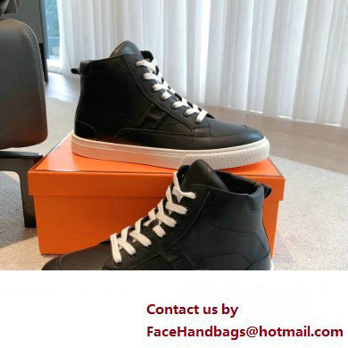 Hermes District High-top Women/Men Sneakers 05 2023