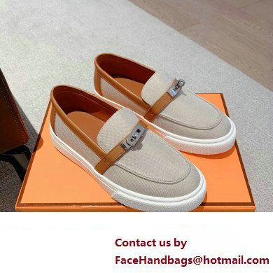 Hermes Game slip-on Women/Men Sneakers 05 2023