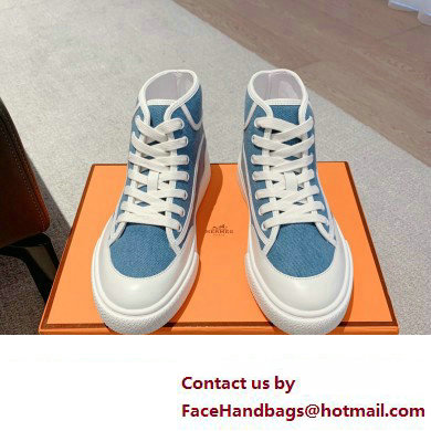 Hermes Get Up High-top Women/Men Sneakers 03 2023