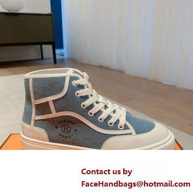 Hermes Get Up High-top Women/Men Sneakers 03 2023