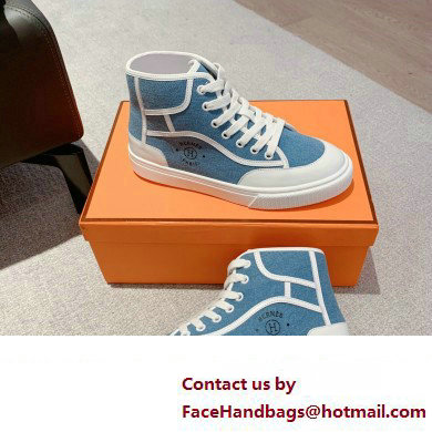 Hermes Get Up High-top Women/Men Sneakers 03 2023