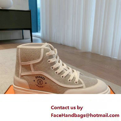 Hermes Get Up High-top Women/Men Sneakers 04 2023