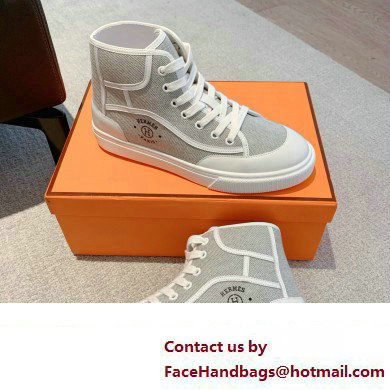 Hermes Get Up High-top Women/Men Sneakers 04 2023