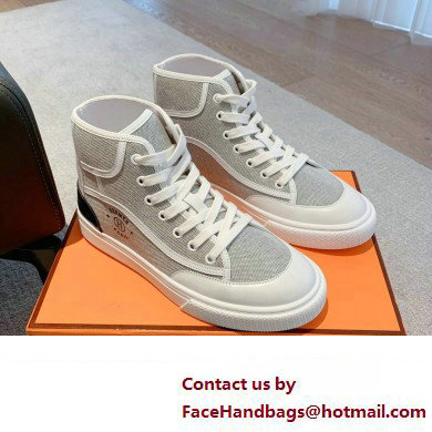 Hermes Get Up High-top Women/Men Sneakers 05 2023