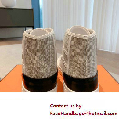 Hermes Get Up High-top Women/Men Sneakers 05 2023