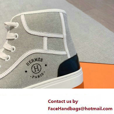 Hermes Get Up High-top Women/Men Sneakers 05 2023