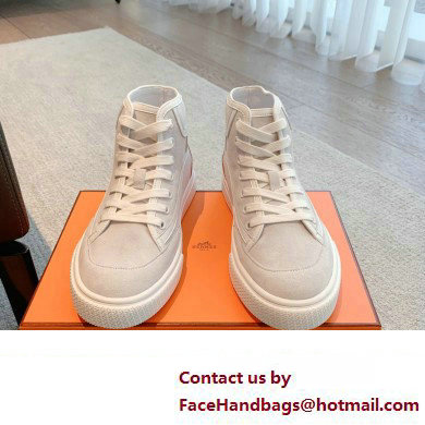 Hermes Get Up High-top Women/Men Sneakers 06 2023