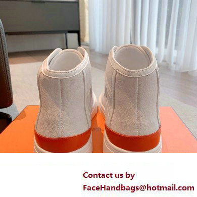 Hermes Get Up High-top Women/Men Sneakers 06 2023