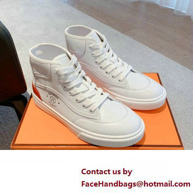 Hermes Get Up High-top Women/Men Sneakers 07 2023