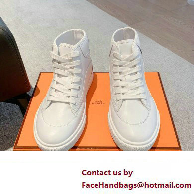 Hermes Get Up High-top Women/Men Sneakers 07 2023