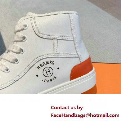 Hermes Get Up High-top Women/Men Sneakers 07 2023