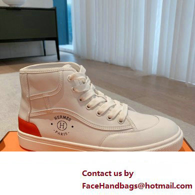 Hermes Get Up High-top Women/Men Sneakers 07 2023