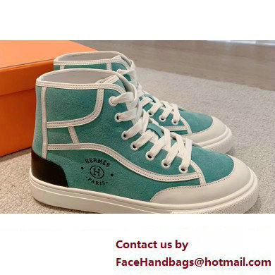 Hermes Get Up High-top Women/Men Sneakers 08 2023